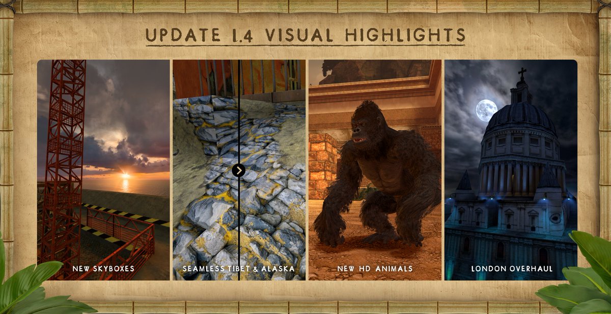 TRJTA's tweet photo. Take a look at some of the many visual enhancements arriving with the Gold Edition v1.4 for Tomb Raider I-III Remastered - available now! 💖 #tombraider #goldedition #trjta https://t.co/Q9OYwTL3qf