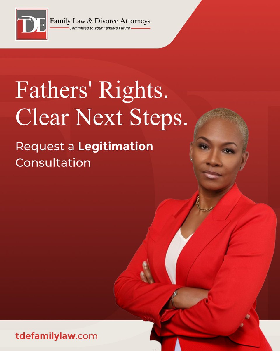 TdeFamilyLaw's tweet photo. Fathers have rights, and understanding the legal steps available to you can make a real difference.

Request a legitimation consultation today: https://t.co/DQkGRp8SDm

#TDEFamilyLaw #FathersRights #Legitimation #GeorgiaFamilyLaw #ChildCustody https://t.co/lEFYuA2EdQ