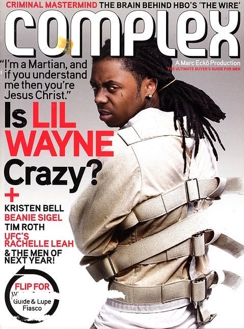 ComplexMusic's tweet photo. Tunechi 🤝 Tupac

Lil Wayne for Complex (Dec 2007/Jan 2008)