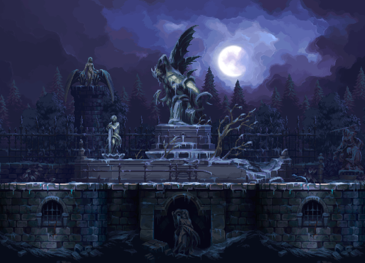NerkinPixel's tweet photo. No DLSS, no AI, just high-quality hand-drawn pixel art.
#pixelart #ドット絵 #gameart https://t.co/DqJp8g9z2G