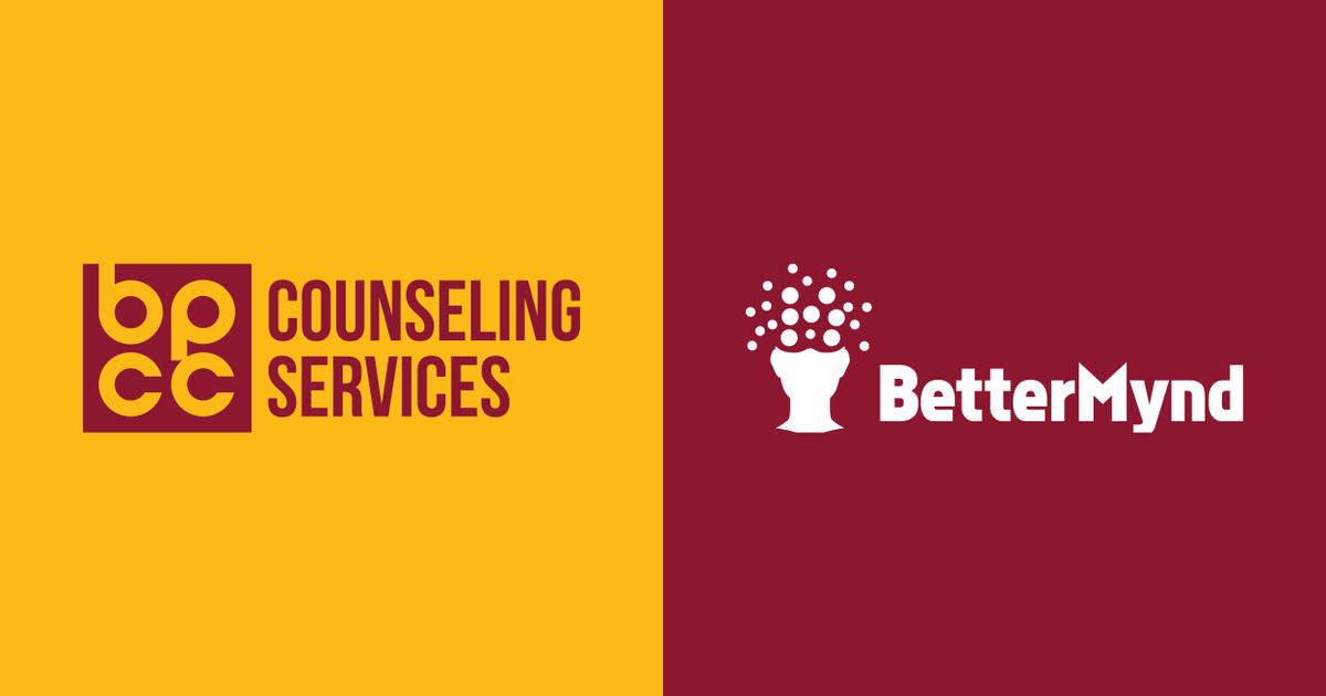 BPCCCavs's tweet photo. As classes, assignments and everything else start filling your schedule, remember to make time for yourself, too. With BetterMynd, #MentalHealth support is available anytime, anywhere. Learn more: https://t.co/xJSLlb7hPz #BPCCproud #goLCTC #MentalHealthMatters https://t.co/iMYhudkqmA