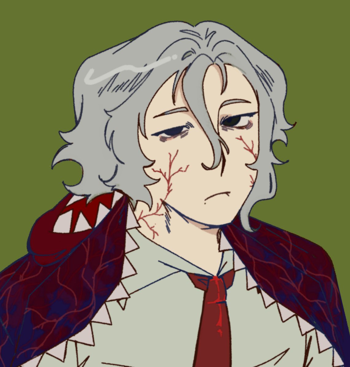 twoandfrosch's tweet photo. h. hi. baby's first post pls be niceys nahihiya ako!! oc-ish portraits (two of them are due for a redesign gwuhhh)

hannibal from the red dragon, and then marcille/laios/mithrun from dungeon meshi ^-^ i do have more ocs but their portraits are wips sweats 

#limbuscompanyoc https://t.co/NlX1xwf10e