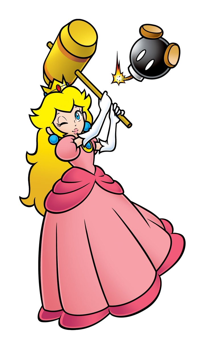 MHkaito's tweet photo. Peach really has a thing for bombs 💣 https://t.co/oRkSIoEGJ7