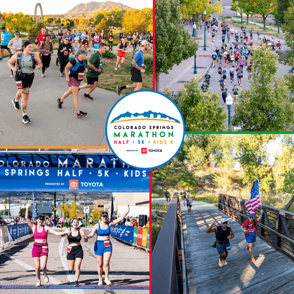 ColRunner's tweet photo. 🎉 One month to race day!
On October 3, runners from across Colorado and around the country will take over the streets of Colorado Springs for one of the state’s favorite fall race weekends.

🏃 Marathon 🏃‍♀️ Half Marathon ⚡ 5K 🎉 Kids K

The Colorado Springs Marathon presented... https://t.co/ZVhWNqBCmX
