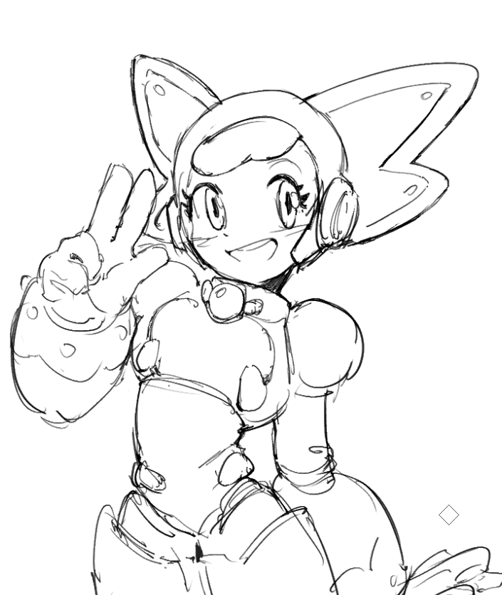 renshen76157203's tweet photo. 在数位屏上速摸了！
＃megaman https://t.co/I51yIxRv1K