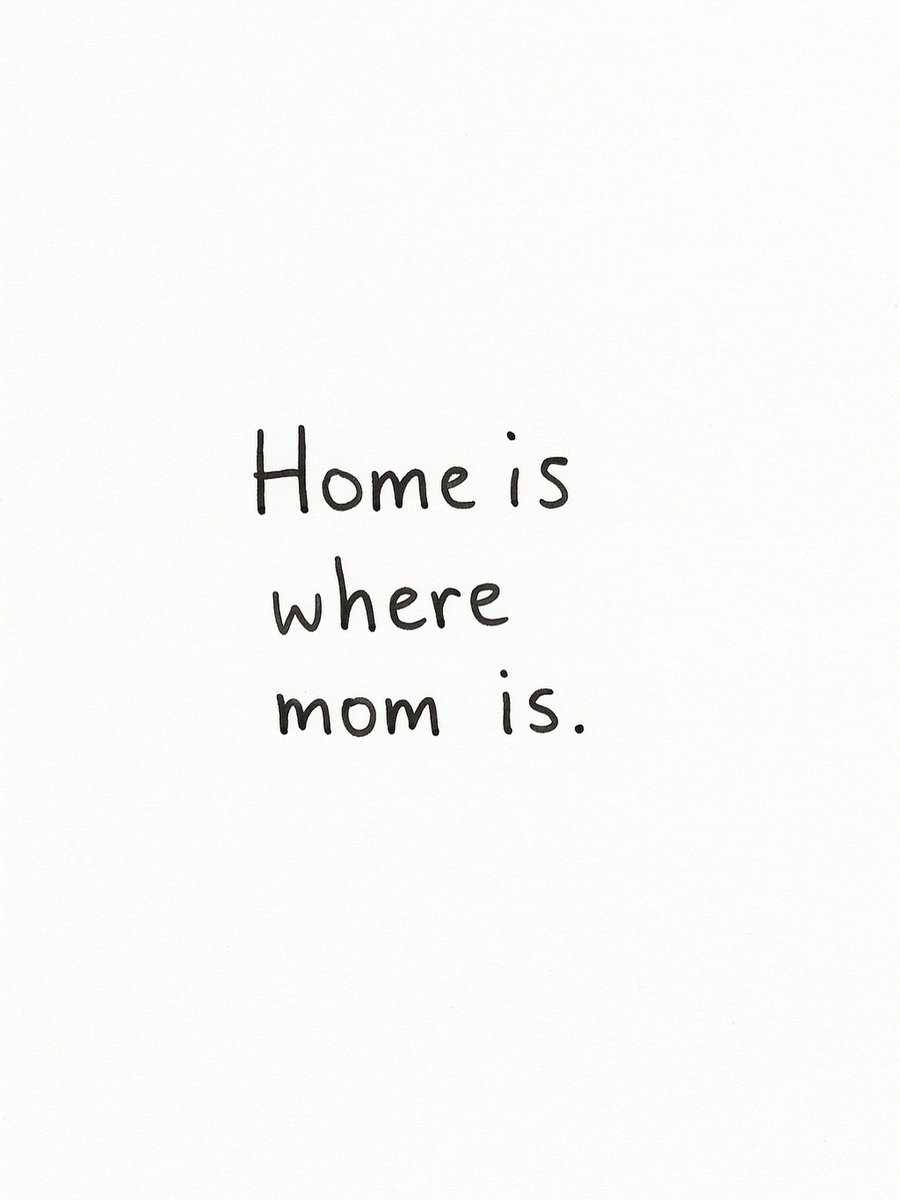 eesljy's tweet photo. Home is where mom is. https://t.co/idmnLhIgxM