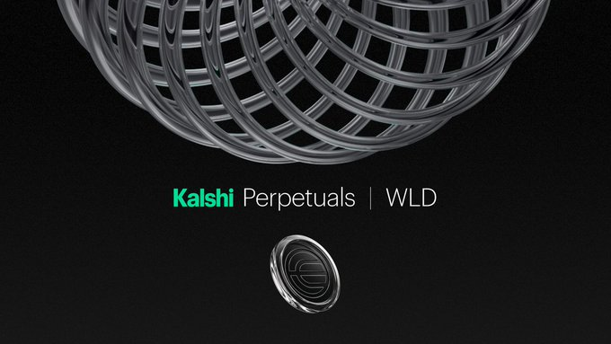 Kalshi_Crypto's tweet photo. WLD Perpetuals are now live for trading.

@Worldnetwork perps in America. Only on Kalshi. https://t.co/OKm9pdwQTa