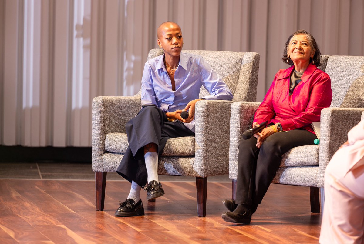 UniMpumalanga's tweet photo. Inaugural Nokuthula Simelane Memorial Lecture 

Part of the lecture was a thought-provoking panel discussion on “Reconciliation vs Accountability in South Africa, by Prof Helen Scanlon, Yasmin Sooka and Jaxx Amahle, who reflected on transitional justice and accountability. https://t.co/AlesszFdLI