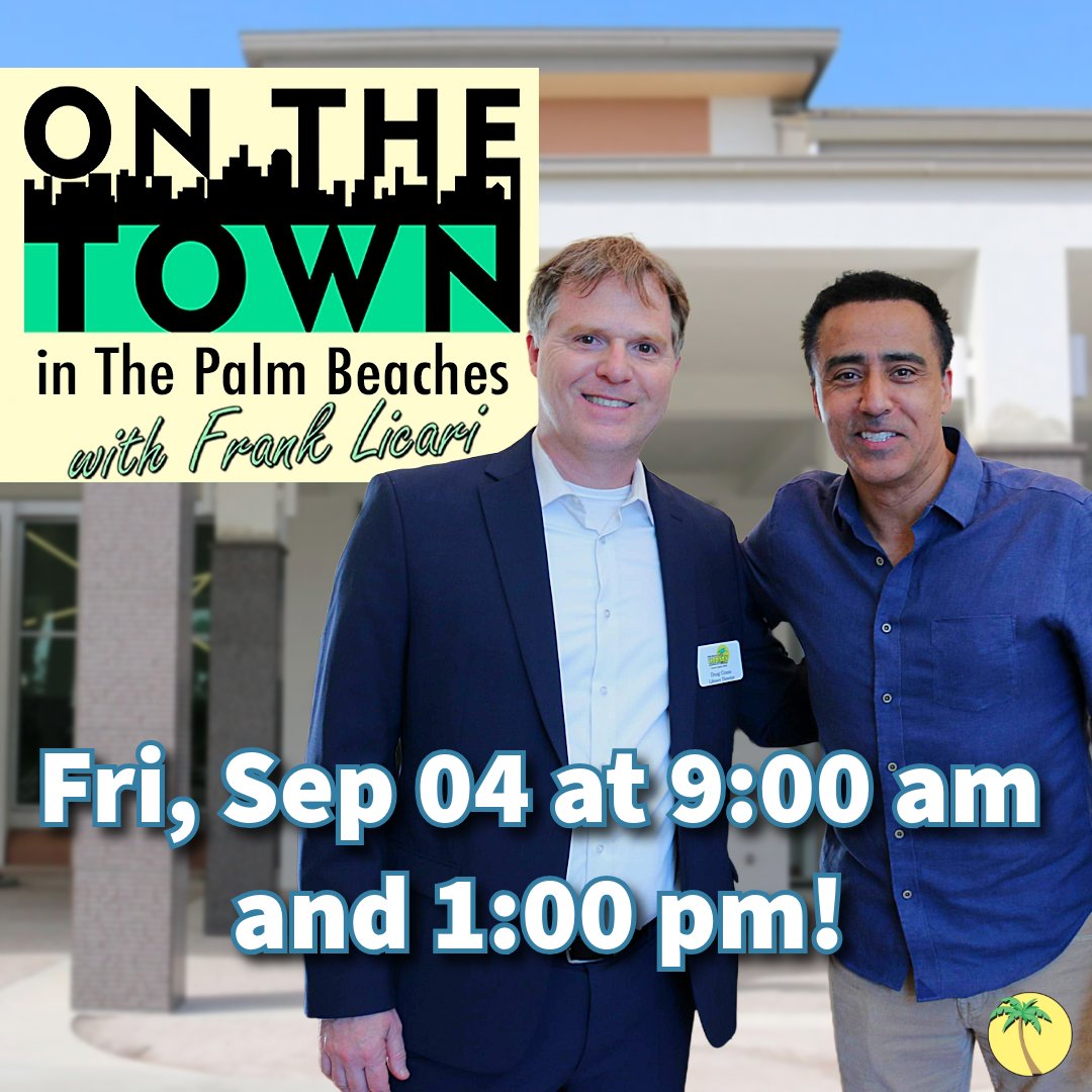pbclibrary's tweet photo. Catch us on #SouthFloridaDaily on @FOX29WFLX on Fri, Sep 04 at 9:00 am &amp; again at 1:00 pm! Proud to be featured with @PalmBeachesTV &amp; @PBCFilmandTV https://t.co/oJWn1ruzok https://t.co/53txa2mLID