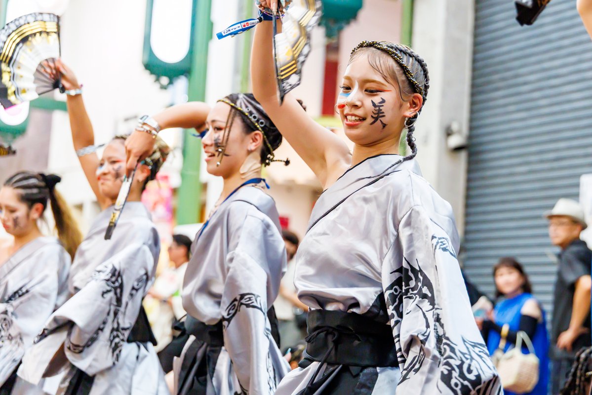 Mewanderboyi457's tweet photo. 美踊獅
表町商店街パレード
第３１回うらじゃ２０２６ https://t.co/QEe8KHpsQs