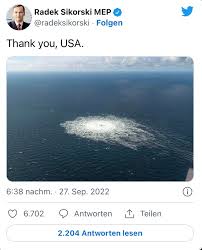 color_peter's tweet photo. Here's the wife of the guy who thanked the US for blowing up the Nordstream pipeline, Radosław Sikorski, complaining about high gas prices. https://t.co/j3jsdGIt0t