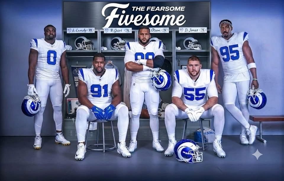 RamsRushHour's tweet photo. I like the sentiment but leaving Poona Ford out of this graphic is almost criminal! https://t.co/OXh32GLHbO