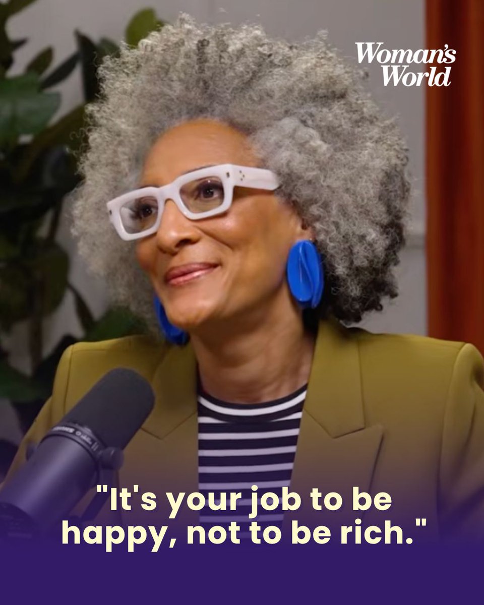 WomansWorldUS's tweet photo. 👩‍🍳 Carla Hall shared the lasting impact of these wise words from her beloved Granny Mae. From discovering herself through food to following her heart, Carla believes her journey would make her grandmother very proud. ❤️

#womansworld #beyondthecover #carlahall https://t.co/8QT3aVwiiN