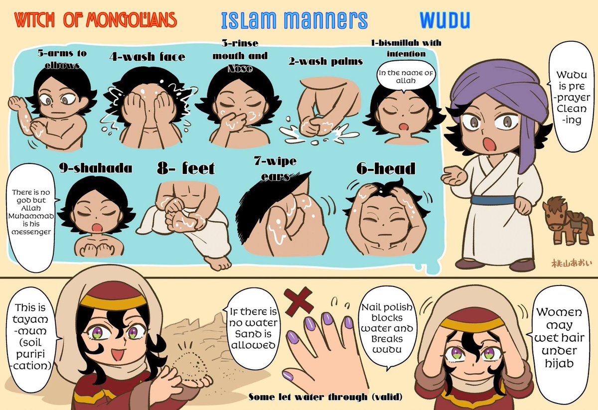 Momoyama_Aoi's tweet photo. قام @katosama01 بترجمة الرسم التوضيحي الخاص بالوضوء إلى اللغتين العربية والإنجليزية!
شكراً جزيلاً.
 #Jaadugar https://t.co/Lf7zofJj8O