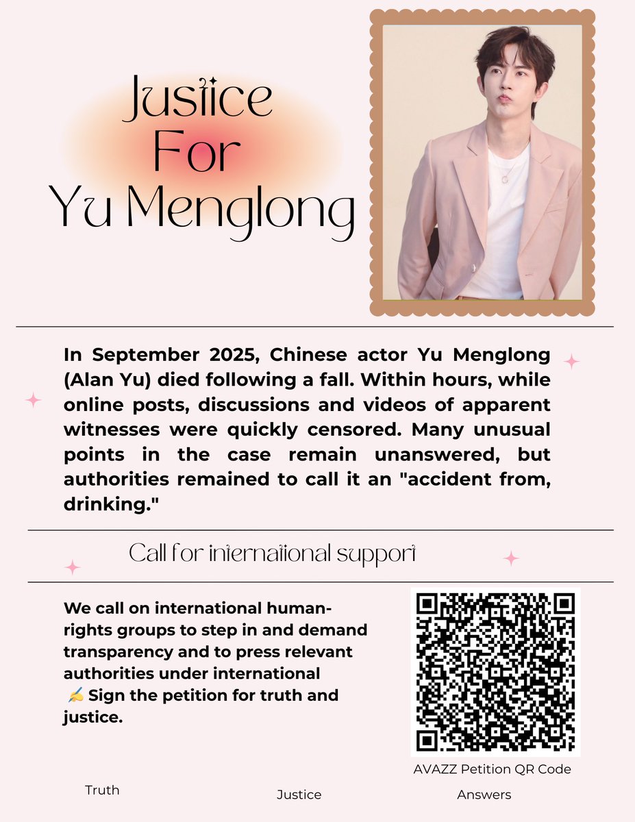 JusticeAlanYu_'s tweet photo. Please help support Yu Menglong &amp;other victims by signing AVAAZ petition 1 email 1 time &amp; no need to put real name❤️

If sign pls spread the word
Link: https://t.co/FHyPY6n2kd

#JusticeForYuMenglong #AlanYu #于朦胧 #fans #yellow #selfie #yellowclothes #yellowphonecase #lemontree https://t.co/g7q9c6ovNO