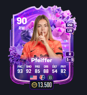 WeaverFUT's tweet photo. 🚨Pfeiffer, Leuchter, and many other Women players LOST LENGTHY in FC 27! ❌#FC27 

Female players will need to be at least 5’8” (172 cm) to be eligible for Lengthy in FC 27 ✅ https://t.co/TOEW2dv7Il