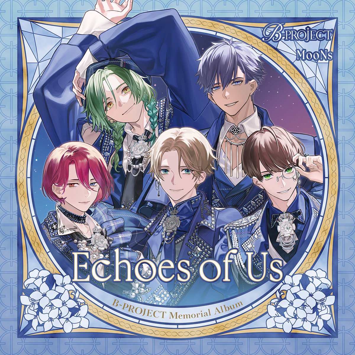 bpro_wiki's tweet photo. B-PROJECT drops Memorial Albums on Nov 18, each named after the new singles!

• Myself／KitaKore
• Comeback U／THRIVE
• Echoes of Us／MooNs
• Behind the clouds／KiLLER KiNG

Each album will also feature the new B‑PRO track "BeStar", along with a dedicated group version. https://t.co/rSKpndVBp0