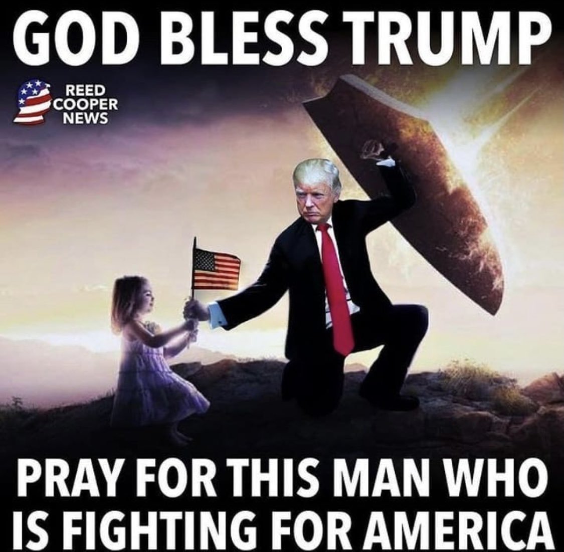 LadyMelaniuqgl's tweet photo. Pray for President Trump‼️ #ThePeoplesPresident https://t.co/B0wFxr8ypm