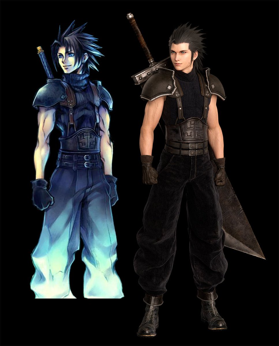 Sreliata's tweet photo. FF7 Revelation poses are showcasing them in their OGs. https://t.co/2LpNMNFZ3l