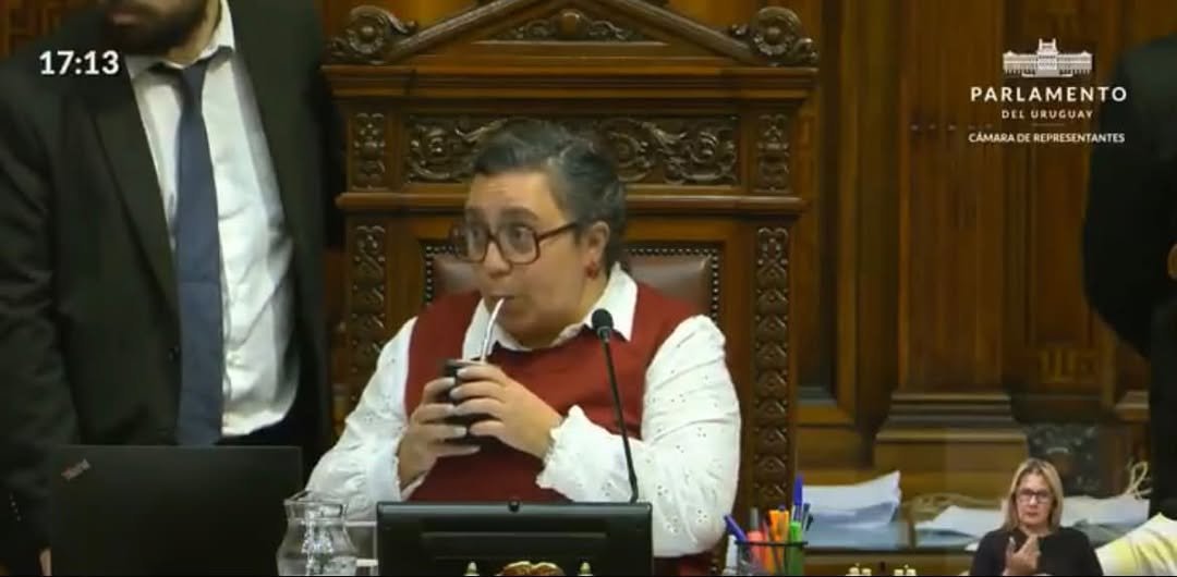 LahitteCarlos's tweet photo. ⏩Ejerciendo la Presidencia de la Cámara entre mate y mate….Los auténticos decadentes!!
No pueden ser más ordinarios
Manga de incapaces, ignorantes e irrespetuosas, piensan que están en el comité de base .
No señores es el Parlamento y hay que respetarlo . https://t.co/vI6pnaNIlT