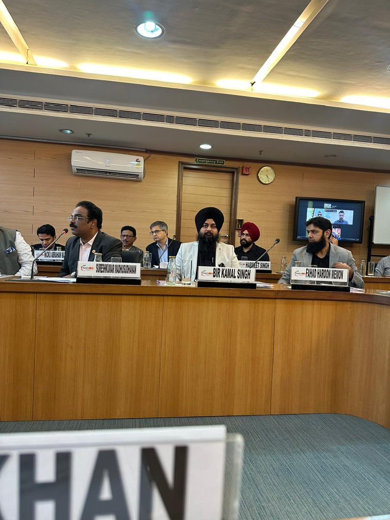 birkamalsingh1's tweet photo. It was a privilege to attend the roundtable interactive discussion on the international agreements between India and Taiwan, Germany, and the European Union, along with the related issues and opportunities for skill-based international mobility in these corridors.

The meeting was led by Ms. Sripriya Ranganathan, Secretary (CPV & OIA), Mr. John Mai, Joint Secretary (OE & PGE), Ministry of External Affairs, and Mr. Anant Swarup, Secretary General, FICCI. Selected 25 recruitment agencies of India were invited to this important deliberation.

@PoEChandigarh @ProtectorGenGOI @MEAIndia @IPEPCIL_India @GermanyinIndia @TWIndia2