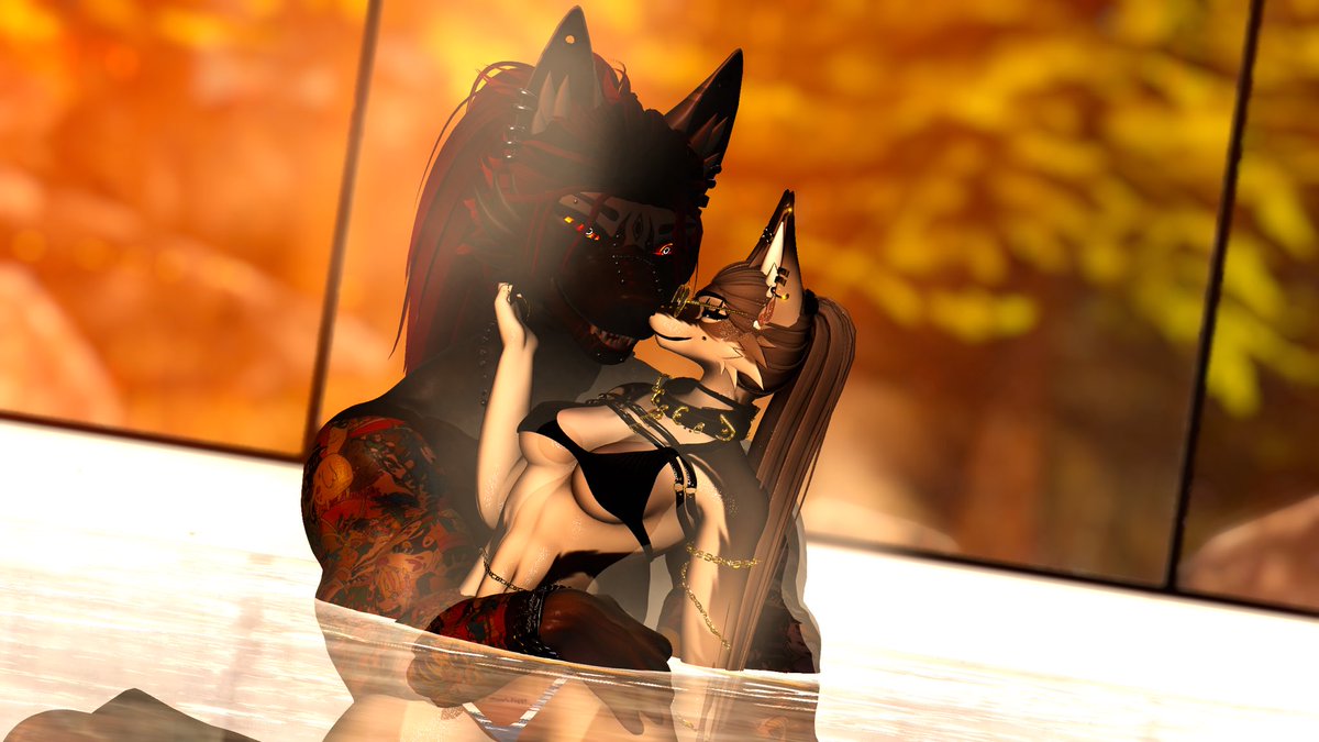 sazzy_l's tweet photo. Exactly where I wanna be 🔐
@justwolfbane 

#furry #furryvr #couples #vrchatcommunity #furries #fypシ゚viralシfypシ゚ #vr #VRChatPhotograph #VRChat https://t.co/EK1D9EUE5K