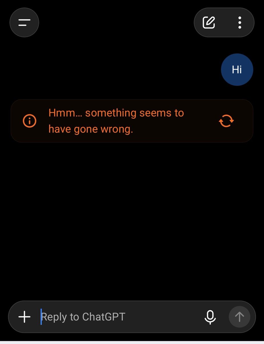 Muhammashoaib22's tweet photo. @OpenAI ChatGPT currently down https://t.co/Cb8JnTKjUC