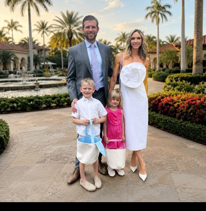 LadyMelaniuqgl's tweet photo. Eric and Lara Trump enjoying a beautiful family moment together. ❤️
Simple moments like these are what make family so special.
A lovely day filled with smiles, love, and togetherness. 🇺🇸

#EricTrump #LaraTrump #TrumpFamily #FamilyTime #FamilyLove https://t.co/WPdVMqBhvM