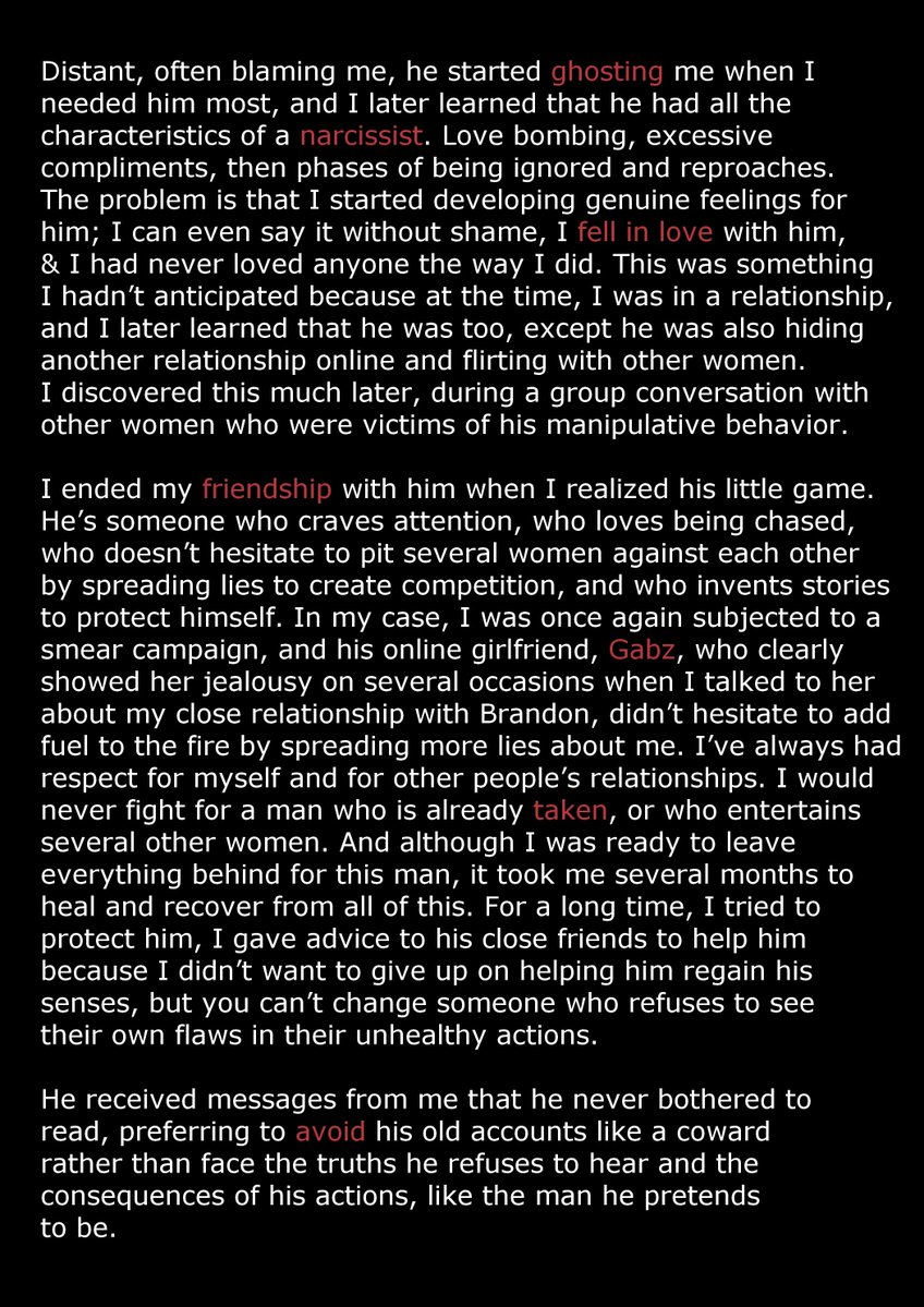 Papillon_Carmin's tweet photo. ⠀
【 ── 红蝴蝶 】:

Today, I decided to share my story
with you. Any sharing is appreciated.
People deserve the 𝙩𝙧𝙪𝙩𝙝; especially
those involved against me for no
reason ── Take care of you, guys.
⠀ https://t.co/aHUVW3fSqc