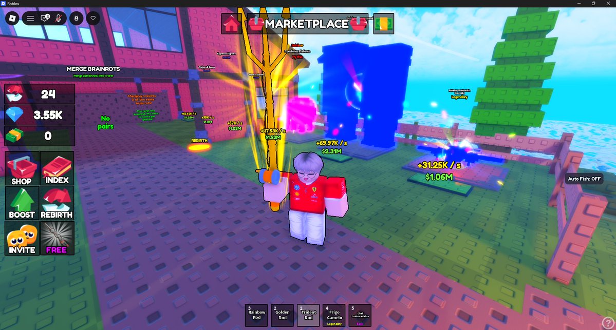 dufferinoss's tweet photo. Just pulled trident rod on HOODBLOX.

Roblox: aaraisz
Bounty: Get the Trident Rod

@HoodBloxRH $HOODBLOX https://t.co/WsyuRdsgLk