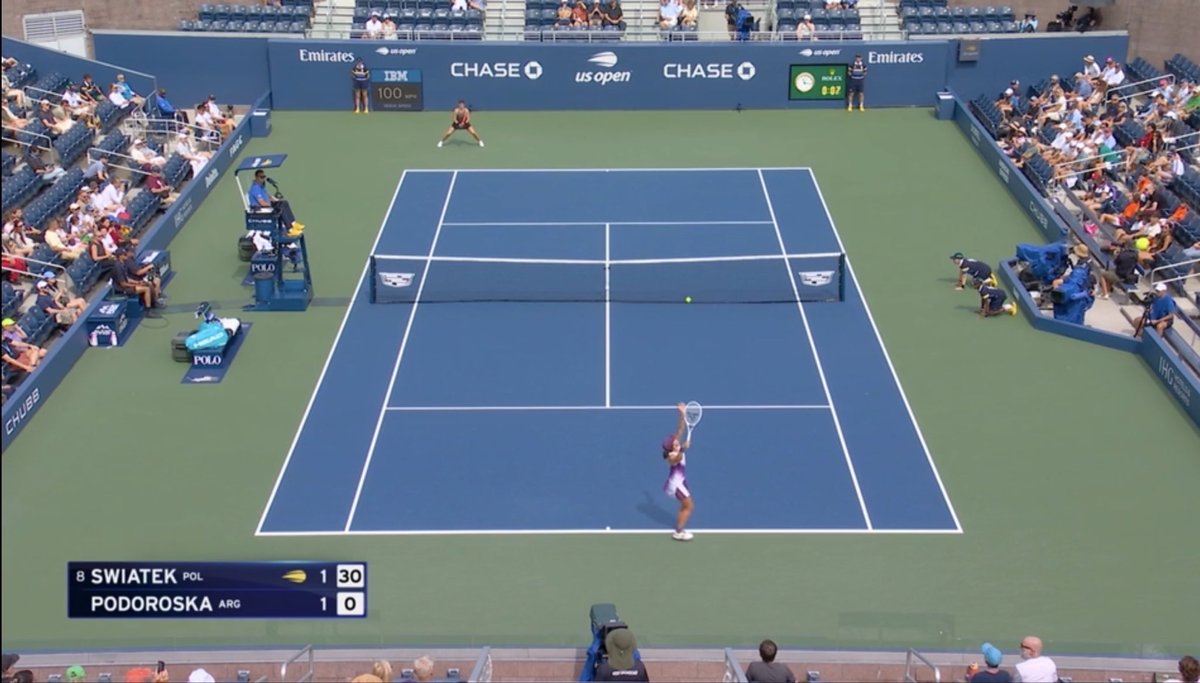 foquinna's tweet photo. IGA SWIATEK fans are complaining about her being in Grandstand and the seats below are empty 

HAHAHAHAHAHAHAHHAAHHAHAHHAHAHAHAHAHAHAHAHHAHAHAHA

END OF DISCOURSE BYE https://t.co/IrWr2fbWtS