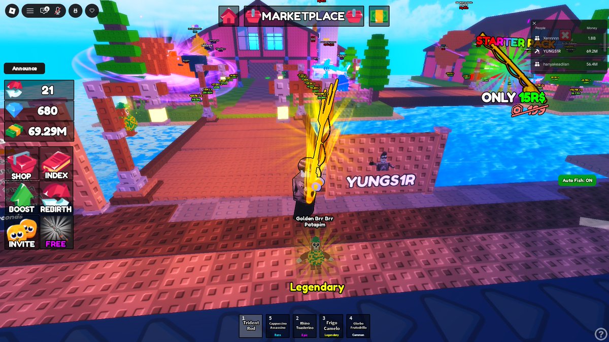 dodotsantoso's tweet photo. Just pulled TRIDENT ROD on HOODBLOX.

Roblox: YUNGS1R
Bounty: Get the Trident Rod

@HoodBloxRH $HOODBLOX https://t.co/2xbhQ8DAEW