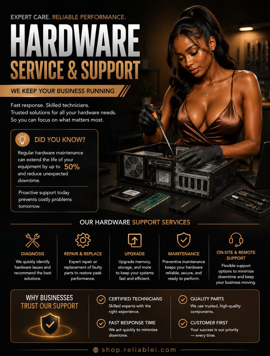 reliableintech's tweet photo. 🛠️ Reliable Hardware. Dependable Support. Stronger Communities. 🤝💻

Website: https://t.co/36jAHQOTdg
#ReliableIntegration
#HardwareSupport
#BuildingCommunity
#HospitalityTechnology
#TechSupport https://t.co/fJCQFiwrWA