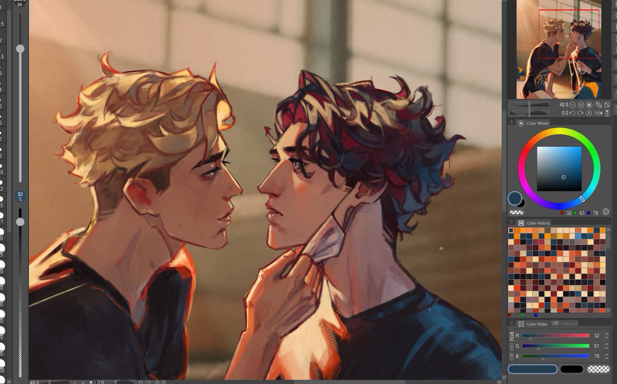 Arczism_'s tweet photo. got back into haikyuu https://t.co/wCnOuO4ygL