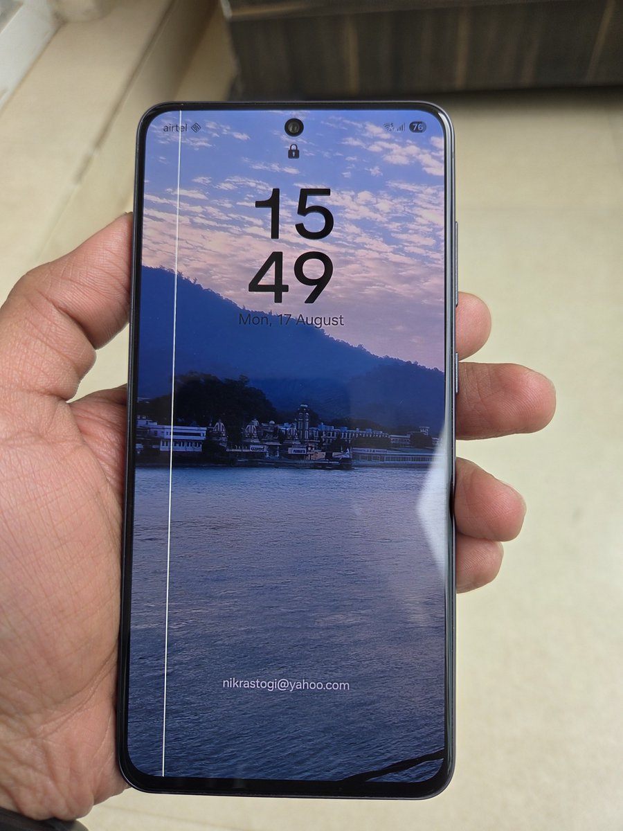 nikr's tweet photo. @SamsungIndia @SamsungMobile Disappointed by @SamsungIndia denying FOC screen replacement for Galaxy S21FE5G green line defect despite zero physical/liquid damage verified under Job Sheet #4440811088. Formal Consumer Complaint filed on e-Jagriti portal (Ref: 202609011630). Requesting executive intervention. https://t.co/wIsY40qCY9