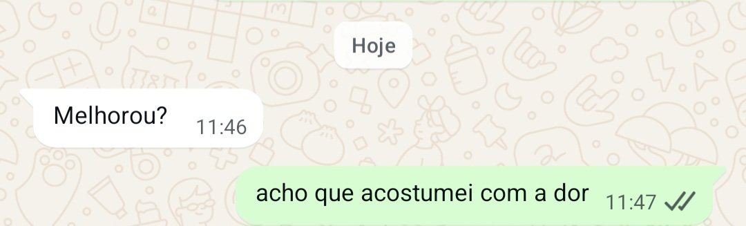 iamaluhs's tweet photo. falando assim parece que tô com depressão mas é só dor muscular mesmo, aquele treino de sábado acabou comigo, tô faz cinco dias mancando https://t.co/90nEYbq3Ql