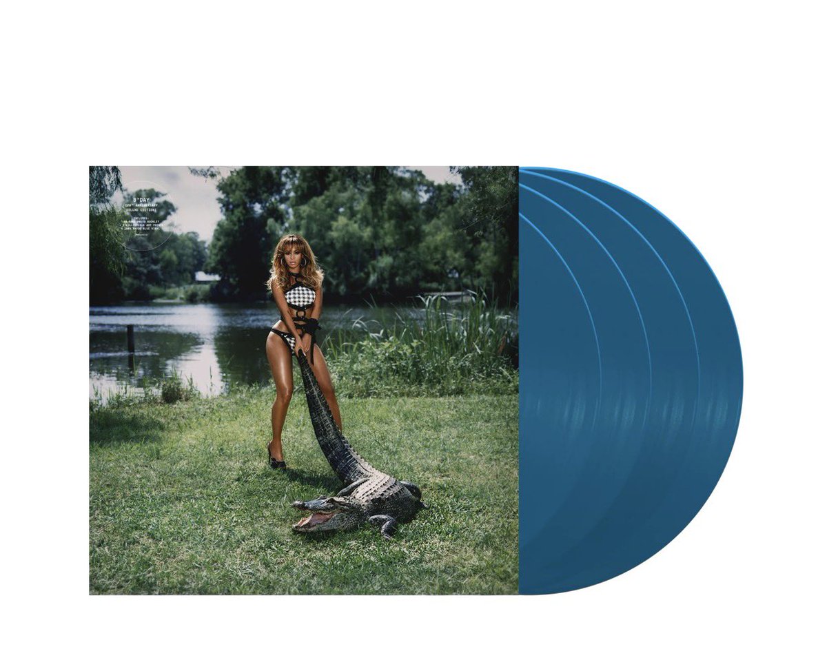 B7Album's tweet photo. B’DAY 20 Deluxe Vinyls are being shipped! https://t.co/Cxh98vsmCL