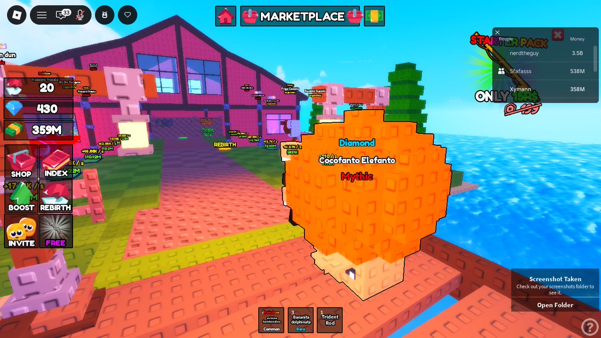 mysunsine11's tweet photo. Just pulled cocofanto elefanto on HOODBLOX.

Roblox: shadeess99
Bounty: Get the Trident Rod

@HoodBloxRH $HOODBLOX https://t.co/CoPggOOZ3C