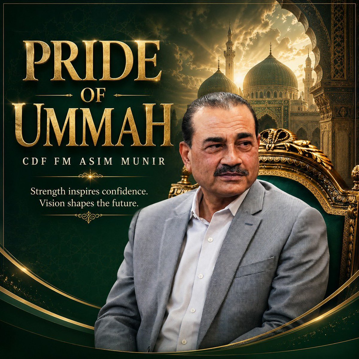 AlizeyKhan13844's tweet photo. Strong alliances built on trust and shared responsibility are essential for a secure and peaceful future.
#VisionaryFieldMarshal #GreatManCDF #امہ_کی_شان_عاصم_منیر #مرد_آہن_فیلڈ_مارشل #عاصم_منیر_ہمارا_فخر https://t.co/J1aVnXLQEa