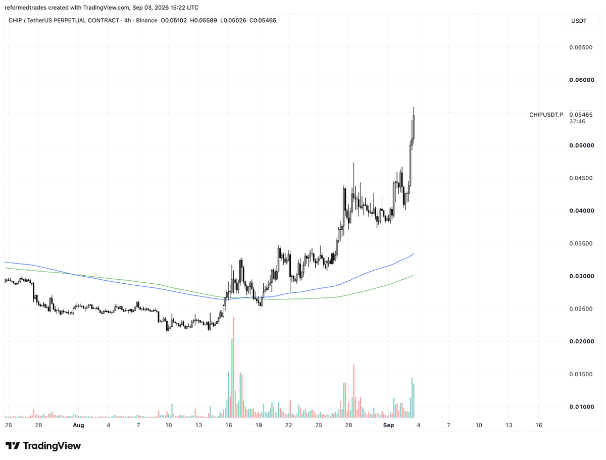 flowstate_live's tweet photo. $CHIP UP 44% SINCE STREAM.

FLOW STATE. https://t.co/PhrR8IK2gz