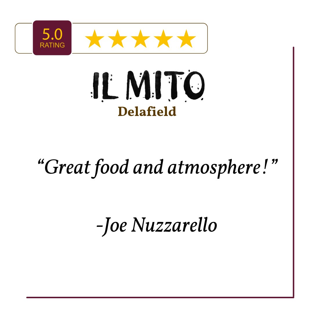 ChefFeker's tweet photo. "Great food and atmosphere!" - Joe Nuzzarello

Thank you, Joe. We are glad both made your visit a great one, and we appreciate you sharing your experience. Make your next reservation: https://t.co/nsFwJaXLM7 #DelafieldWI #LakeCountryWI https://t.co/lejqtHsl6u