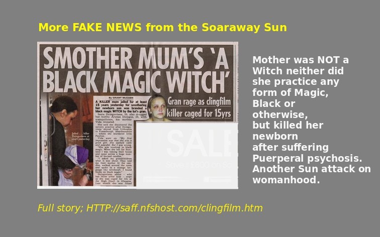 SAFFtweets's tweet photo. Swivel-eyed Fundie SRA-hunters R salivating over this one.  
In the absence of actual information from the cops they're off with putative claims of #SatanicRitualAbuse.  
Newborn Baby stabbed to death, what else could it be to their tiny minds?  
https://t.co/eG4aKTyY5f https://t.co/QDVlG0CpNI