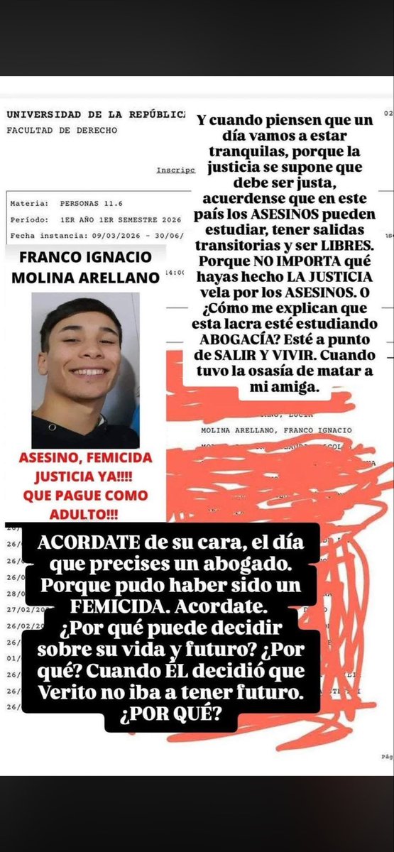 acuna_micaa's tweet photo. @pieruuch A esta familia le pasó lo mismo. El femicida de su hija haciendo vida normal https://t.co/BwDUshTvNx