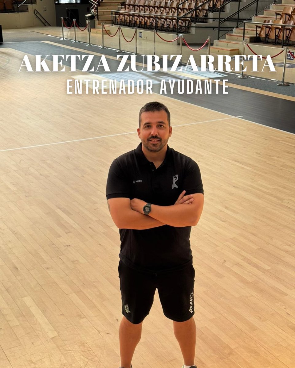 Araski's tweet photo. 𝗘𝗟 𝗖𝗨𝗘𝗥𝗣𝗢 𝗧𝗘́𝗖𝗡𝗜𝗖𝗢 𝗗𝗘 𝗟𝗔 𝟮𝟬𝟮𝟲-𝟮𝟳 🧑‍🏫👨🏻‍🏫

🔹 Entrenadora: @madelen_8 
🔹 Entrenador Ayudante: @AkeZubi 
🔹 Delegado: @JulenVazquezRuz 

#EsUnSentimiento #SentimenduBatDa https://t.co/h0zKg2GE6B