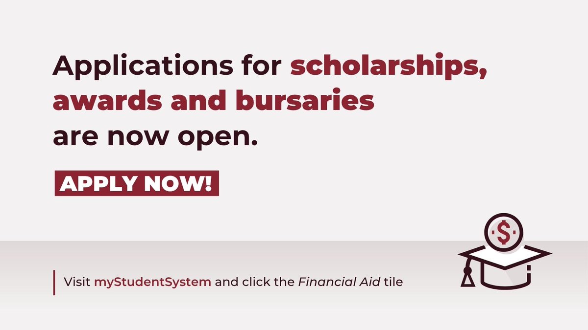 MacEwanU's tweet photo. Applications are now open for scholarships, awards and bursaries! 💰

Apply now on myStudentSystem. 

#MacEwanU #abpse https://t.co/HpjKfHDvAB