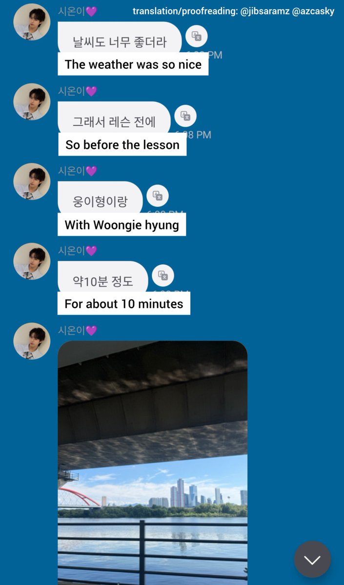 jibsaramz's tweet photo. XiWoong little summer date: Hwanwoong brought Dongju to his favorite spot on Han River

#ONEUS #HWANWOONG #XION #원어스 #환웅 #시온 https://t.co/Rvq3Ysbkav