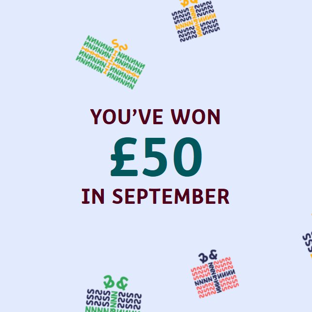 artistsbond's tweet photo. That's our 16th year off to a winning start! 🥳

We've won £50 in September's @NSandI Premium Bonds draw 💷

Keep your fingers crossed for more wins before next summer's annual payouts to all our artist members 🤞 https://t.co/iandTWPoy8