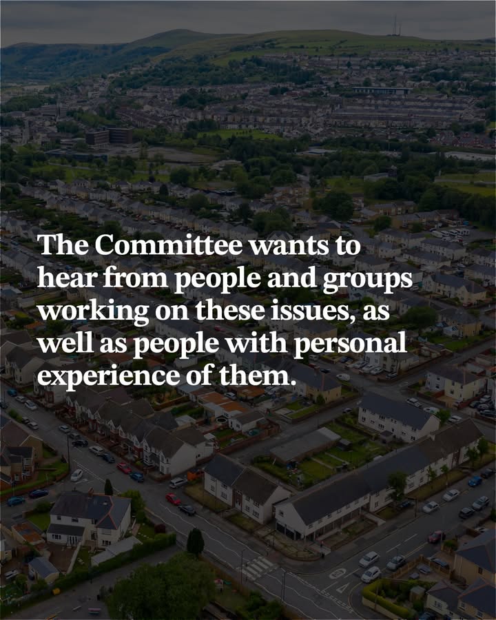 The Committee wants to hear from people and groups working on these issues, as well as people with personal experience of them.