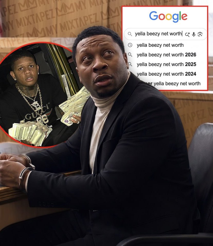mymixtapez's tweet photo. Kewon White’s Google search history was revealed in court, showing he searched Yella Beezy’s net worth back-to-back more than 9 times, days before MO3 was murdered 😳 https://t.co/osWzqMsGdH