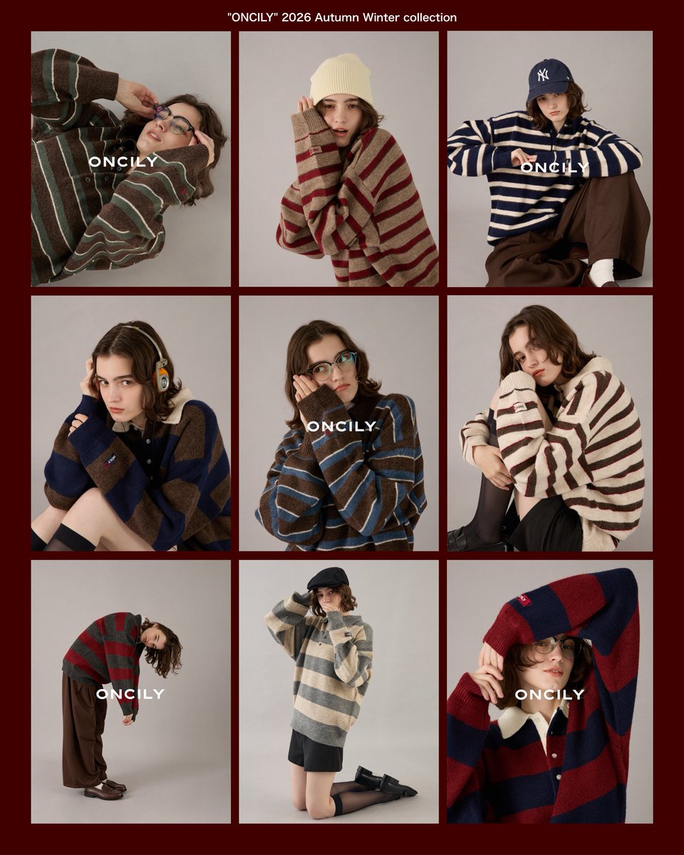 oncily_official's tweet photo. あと2日で発売.....🤎💫

即完した、大人気すぎる

ボーダーのデザインが
可愛すぎるニットポロ🍂

間もなく....📢

📍ｵﾝｼｪﾘｰ 9/5 18:00 ZOZOTOWN https://t.co/zEfCmCpAAX